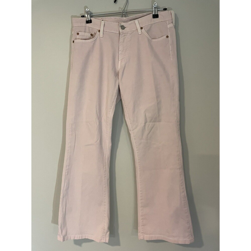 Red Engine Women's Light Pink Cropped Jeans